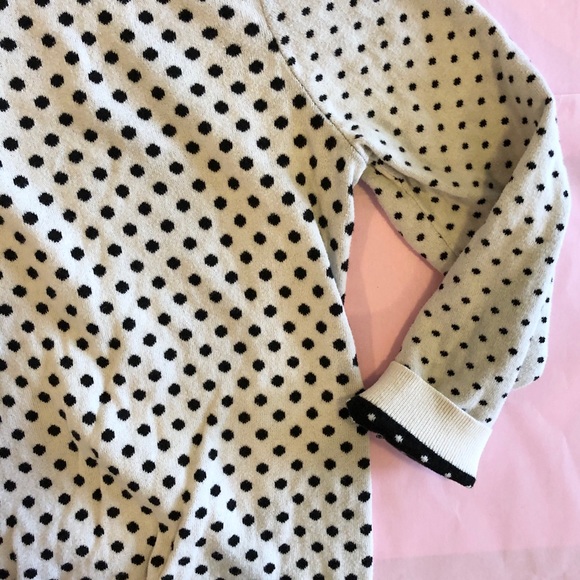 LOFT Women’s Polka Dot Sweater - Picture 3 of 6